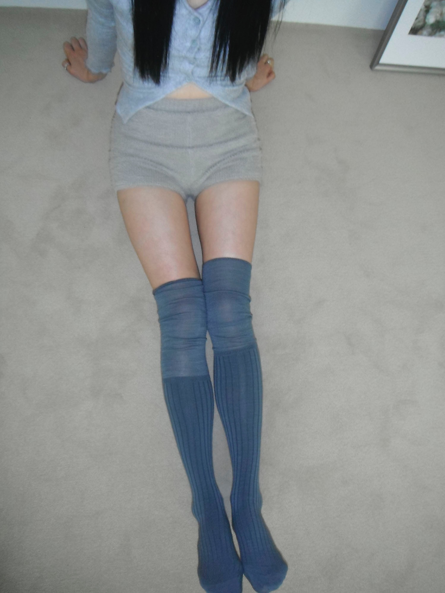 LAYERED OVER KNEE SOCKS (3 COLOR)
